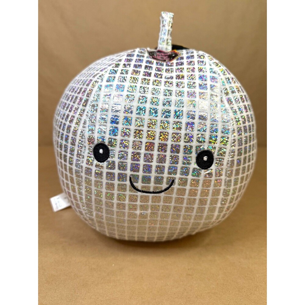 FAO Schwarz 9” Glow Brights Disco Ball Plush NWT